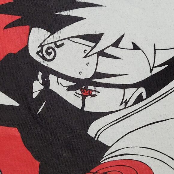 Naruto Manga Shirt Large 21x25 Kakashi-Hatake - Picture 11 of 11
